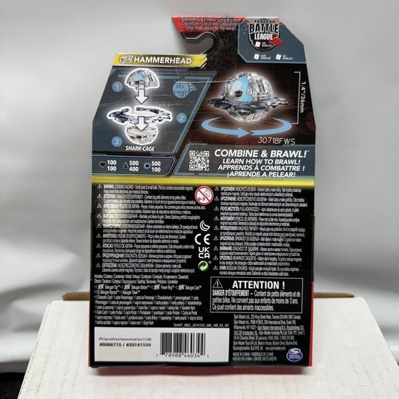 Bakugan Special Attack Diamond Hammerhead Chase Spin Master MOC New Sealed - Picture 2 of 6
